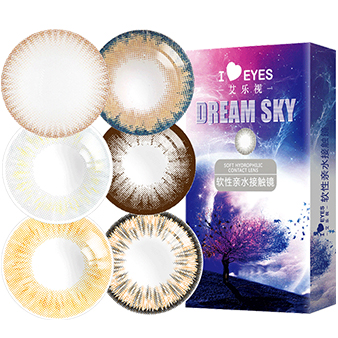 韩国进口艾乐视美瞳月抛1片-Golden灰色