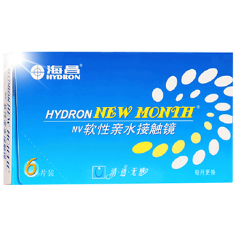 海昌NEW MONTH月抛隐形眼镜6片装