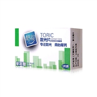 酷视近视散光半年抛隐形眼镜1片装
