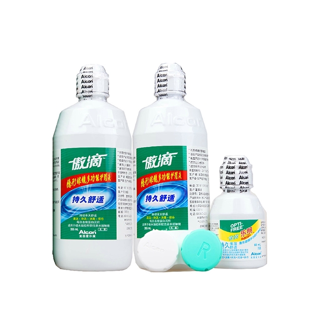 爱尔康傲滴护理液355mlx2+乐明60ml