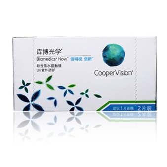 库博光学倍明视倍新月抛隐形眼镜2片装