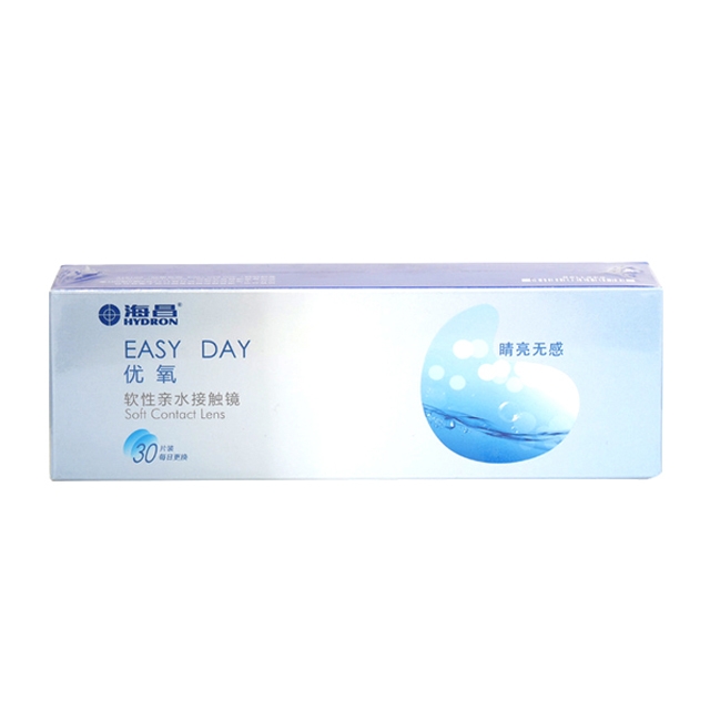 海昌EASY DAY睛亮无感日抛隐形眼镜30片装