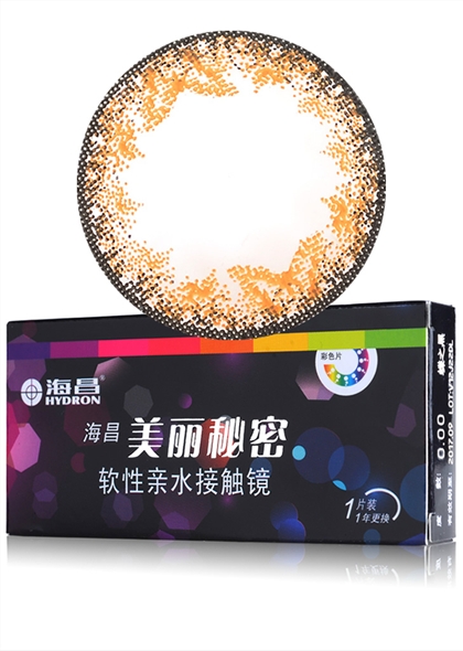 海昌美丽秘密美瞳碟之棕年抛1片装