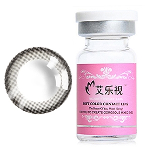 艾樂視美瞳年拋小黑環系列1片瓶裝