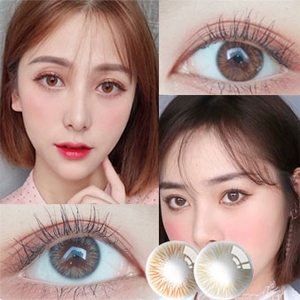 韩国divabisou年抛美瞳blingcolor1片装-丝雀灰