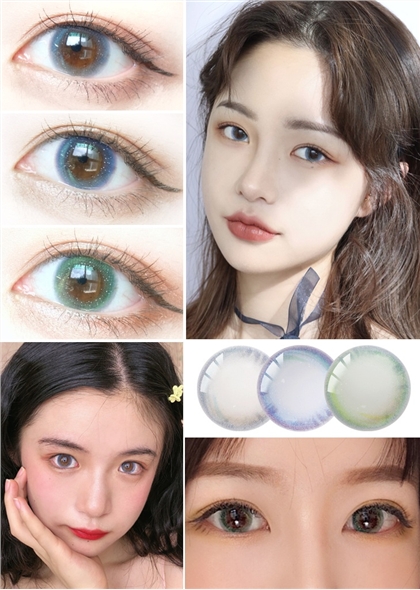 诗佩妮美瞳年抛1片装-十音灰