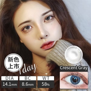 Colorbaby美瞳日拋10片-月牙灰