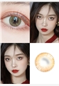 韩国进口Color Baby美瞳月抛1片-清透黄棕